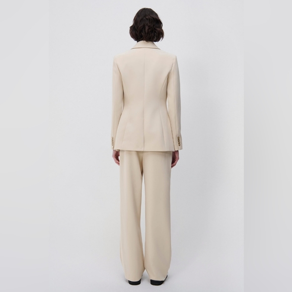 6. NWT JONATHAN SIMKHAI 3 PIECE BLAZER & PANT SET - Picture 4 of 16